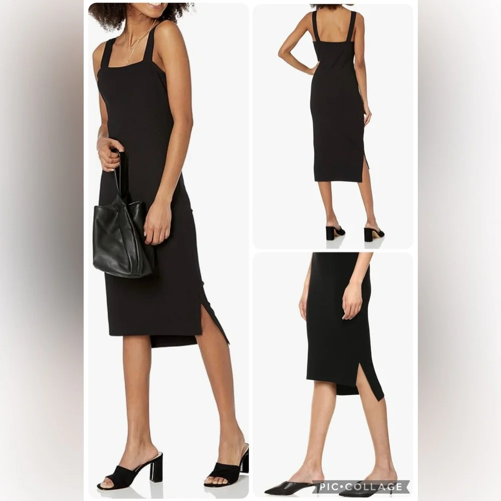 The Drop NWT Women's Amelia Midi Tank Dress - Picture 1 of 10